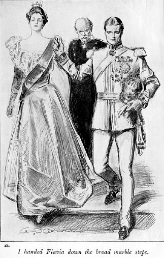 This Flavia was drawn by Charles Dana Gibson, 