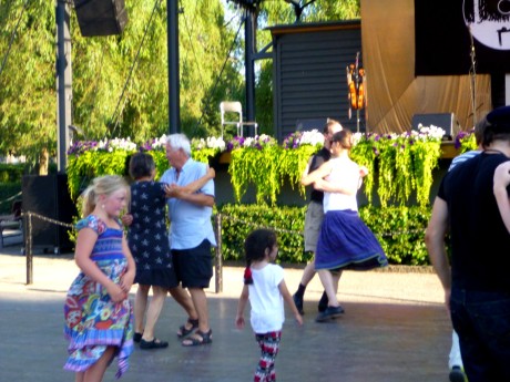 Dancers of all ages.